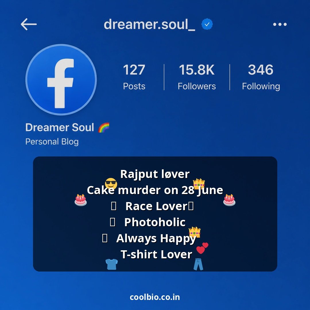 best facebook bio