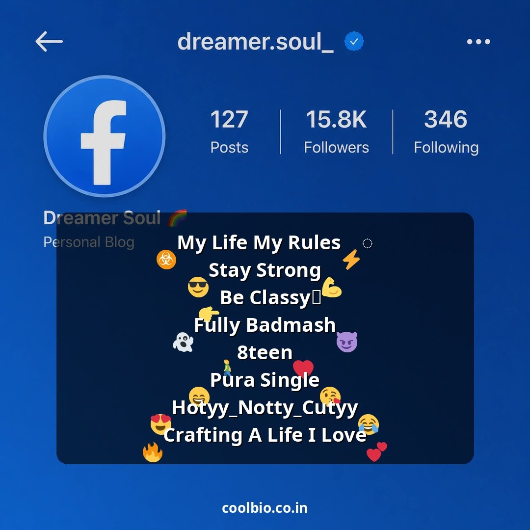 best facebook bio