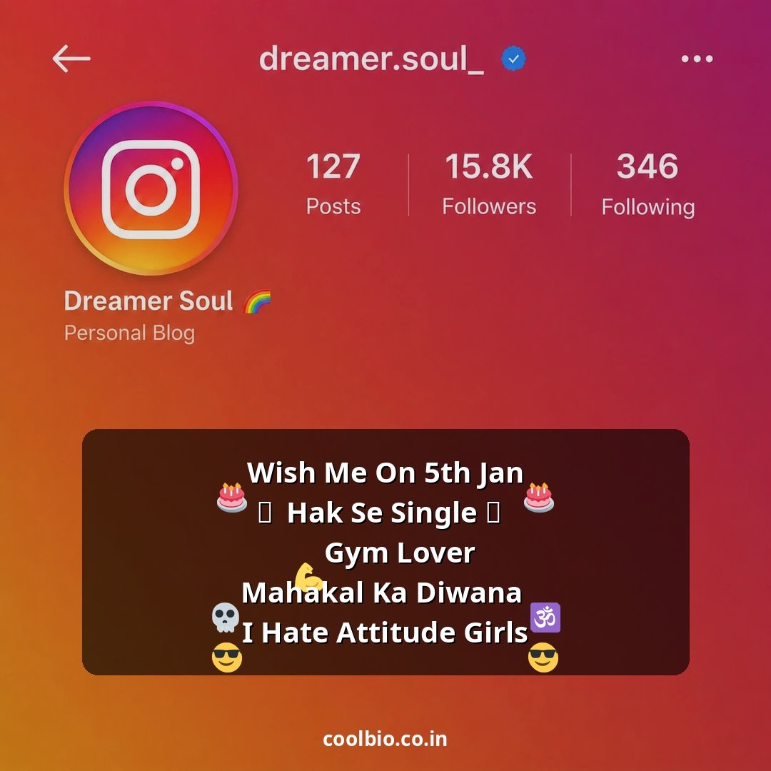 broken bio for instagram