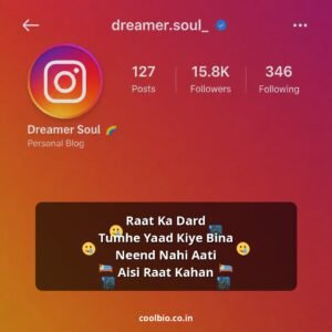 broken bio for instagram