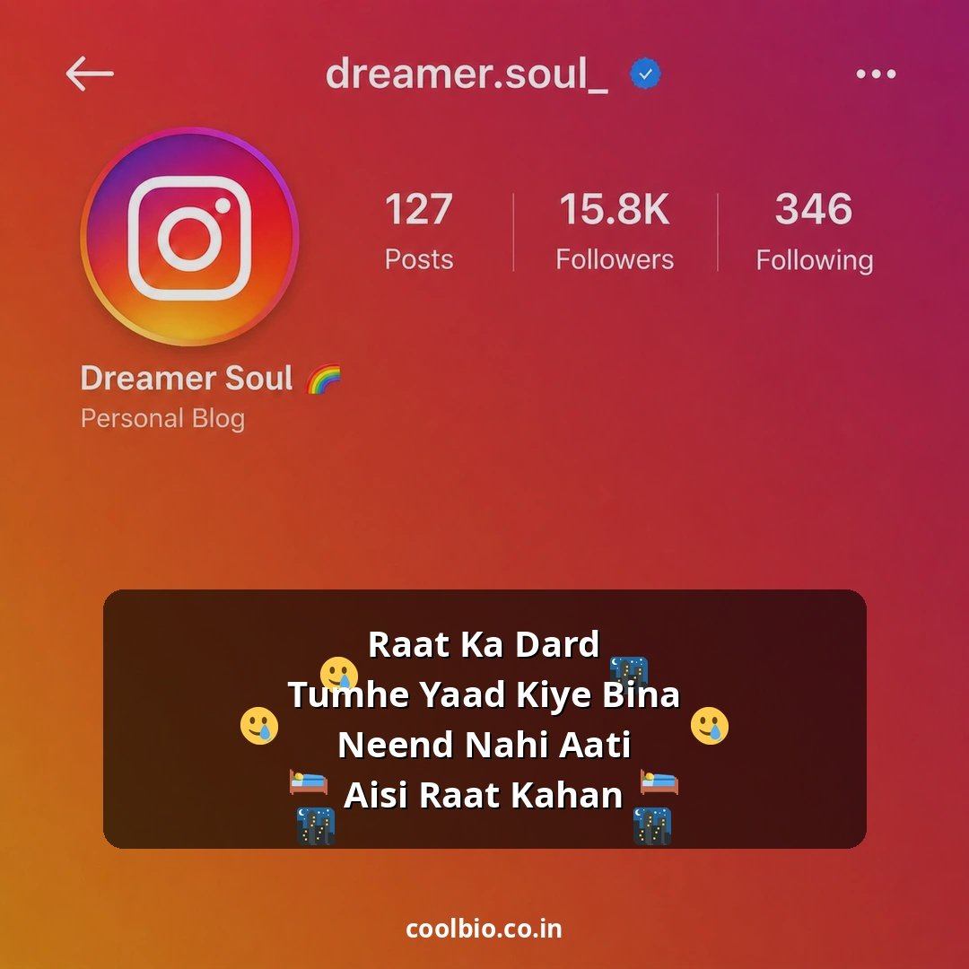 broken bio for instagram