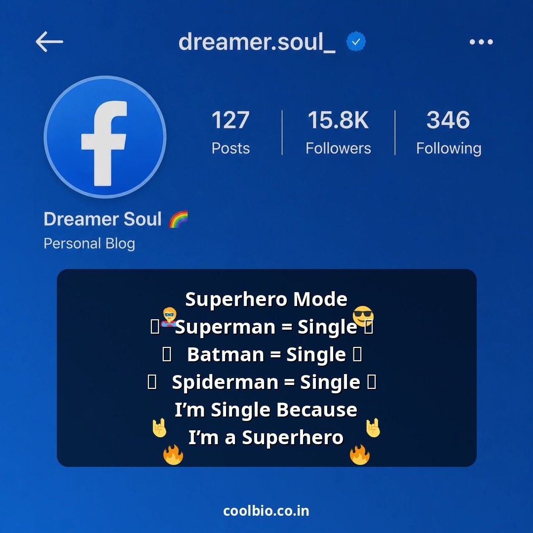 facebook bio for boys