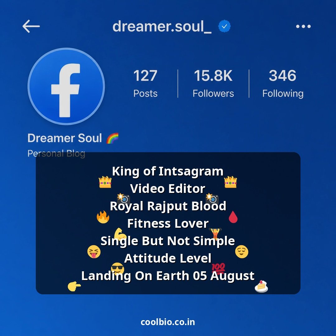facebook vip bio