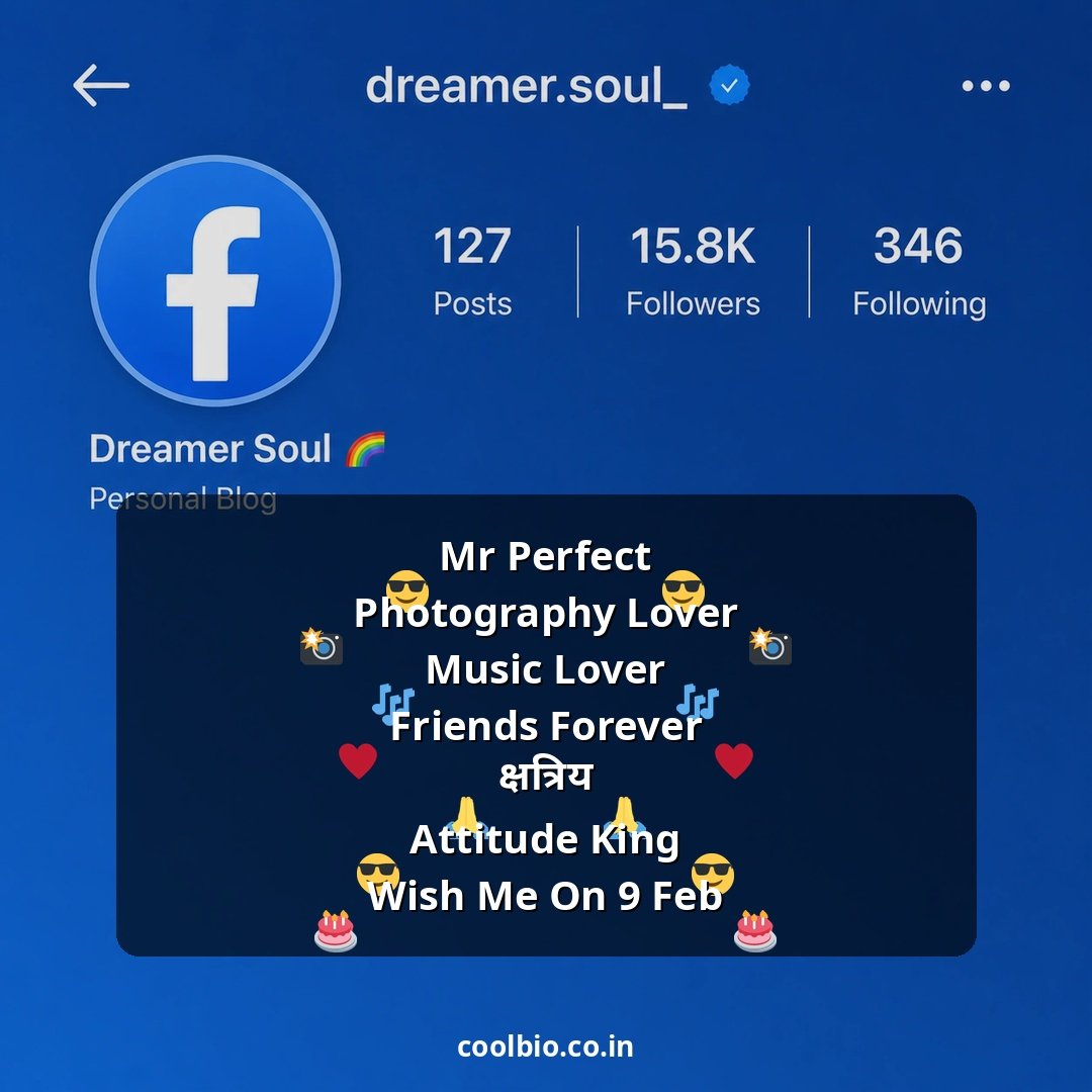 facebook vip bio