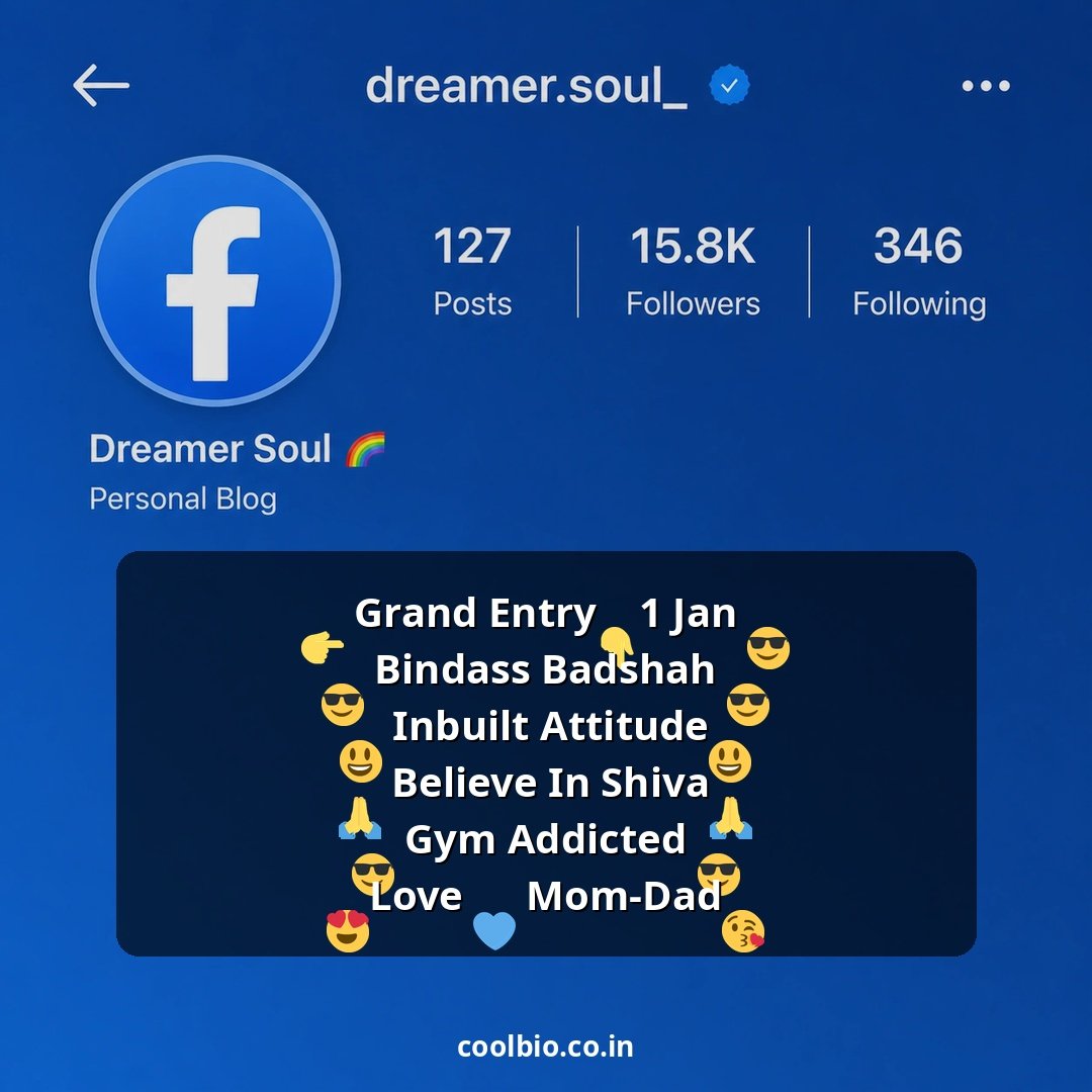 facebook vip bio
