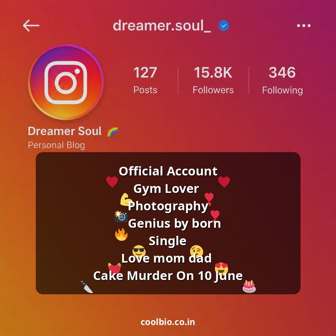 gym bio for instagram