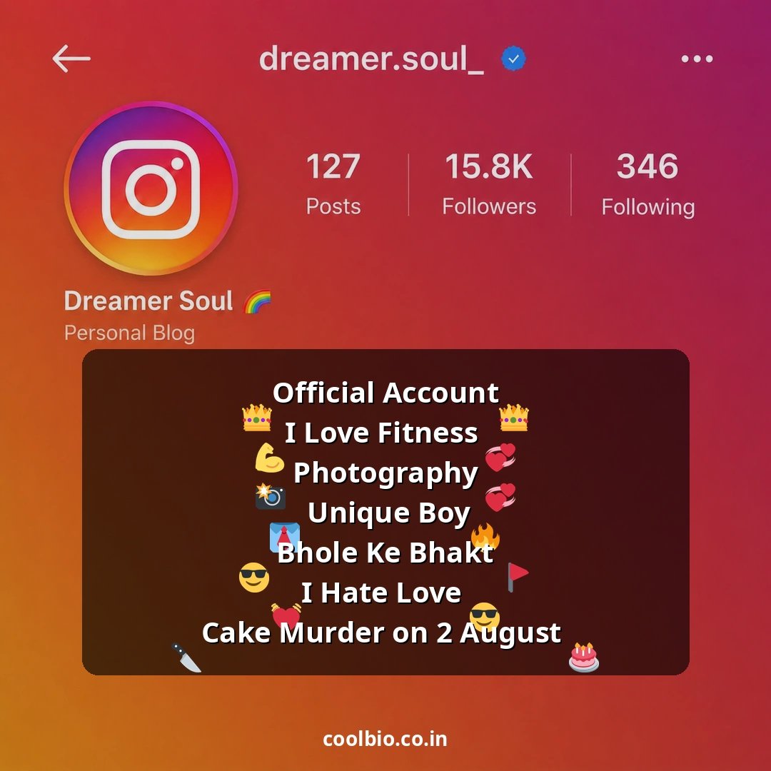 gym bio for instagram