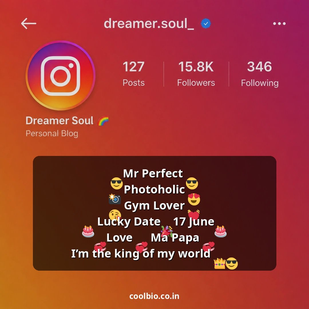 instagram bio