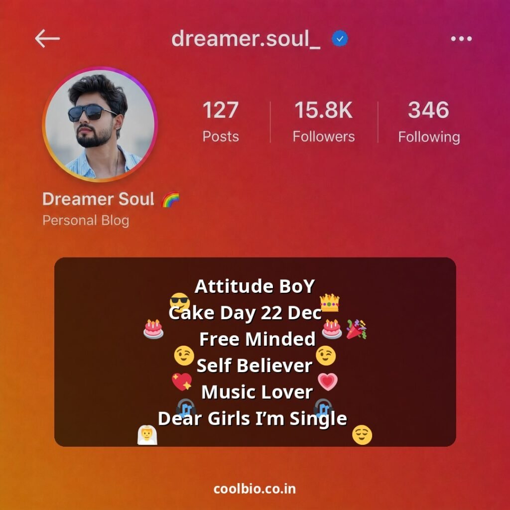 instagram bio for boys