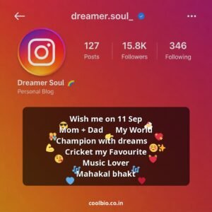 instagram bio for cricket lovers