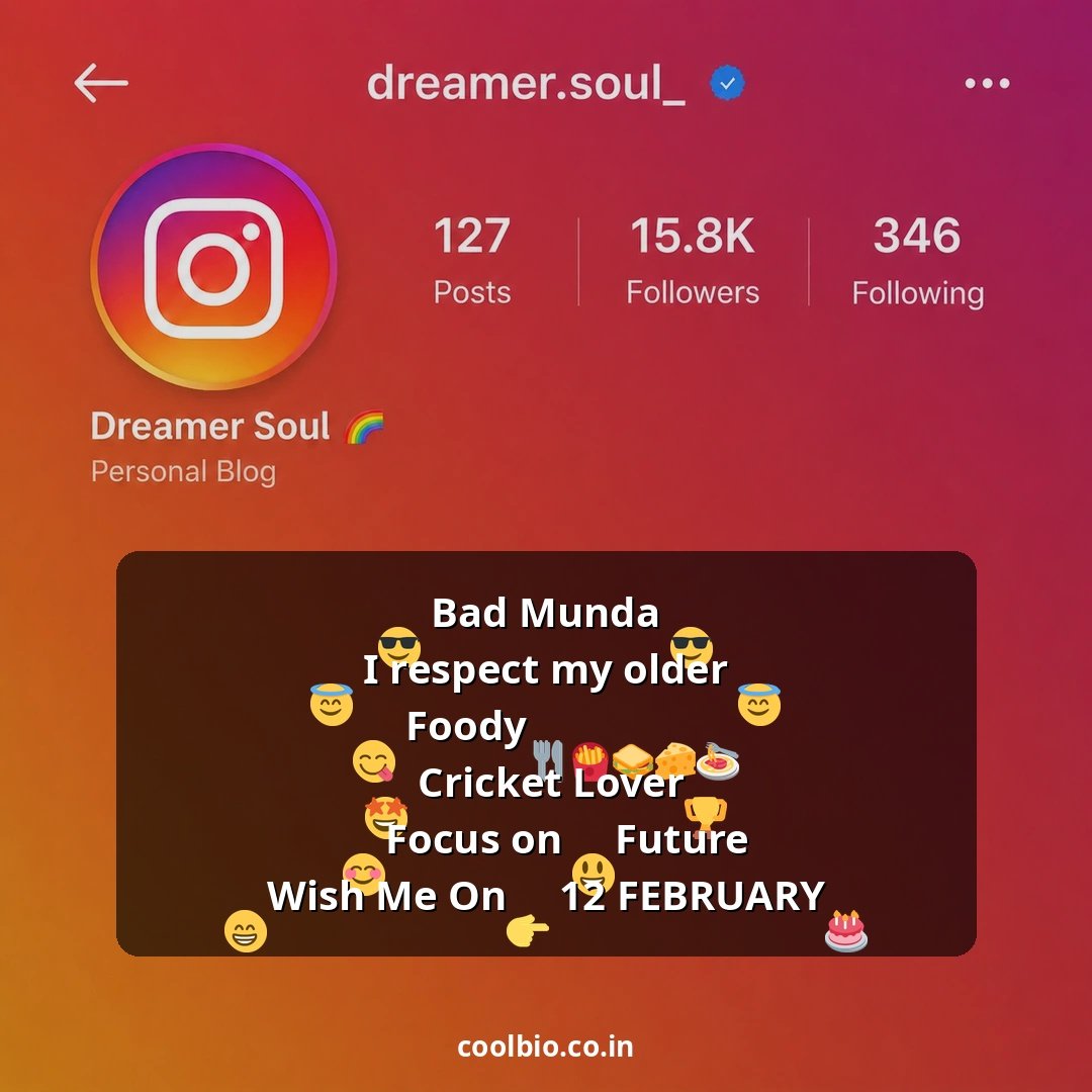 instagram bio for cricket lovers