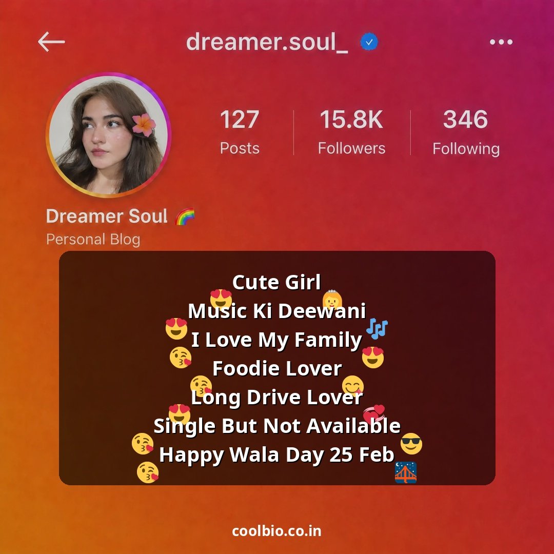 instagram bio for girls