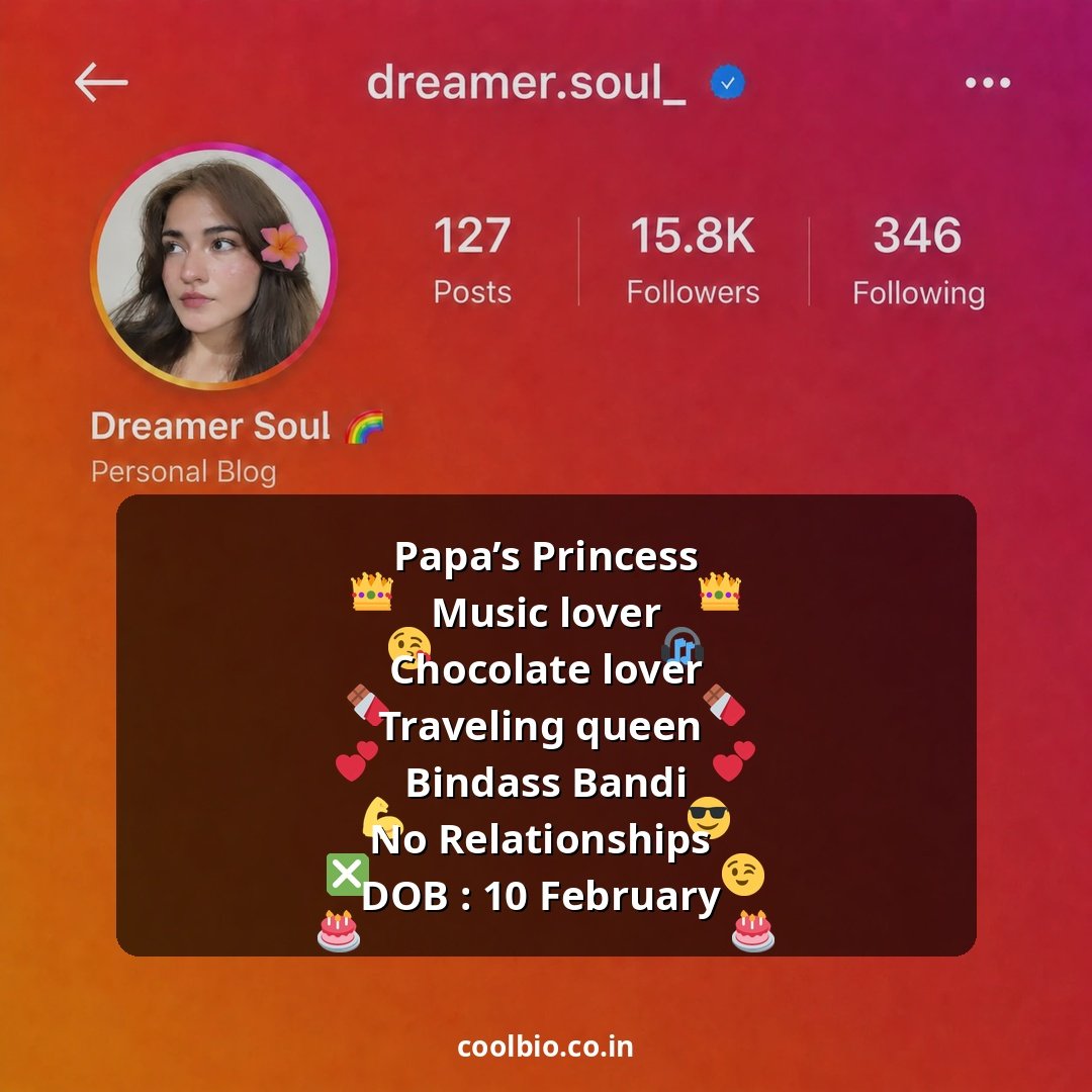 instagram bio for girls