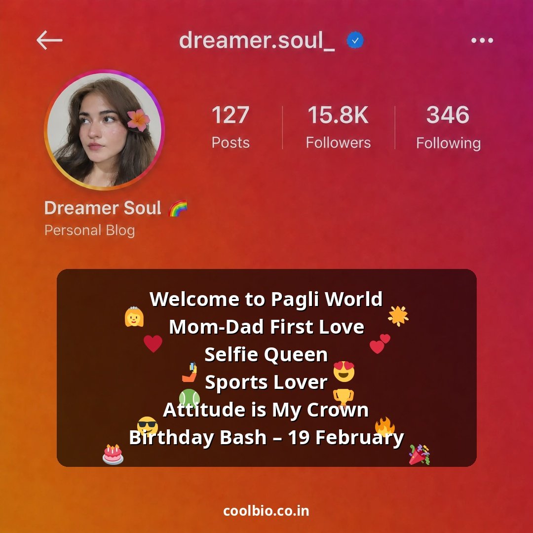 instagram bio for girls