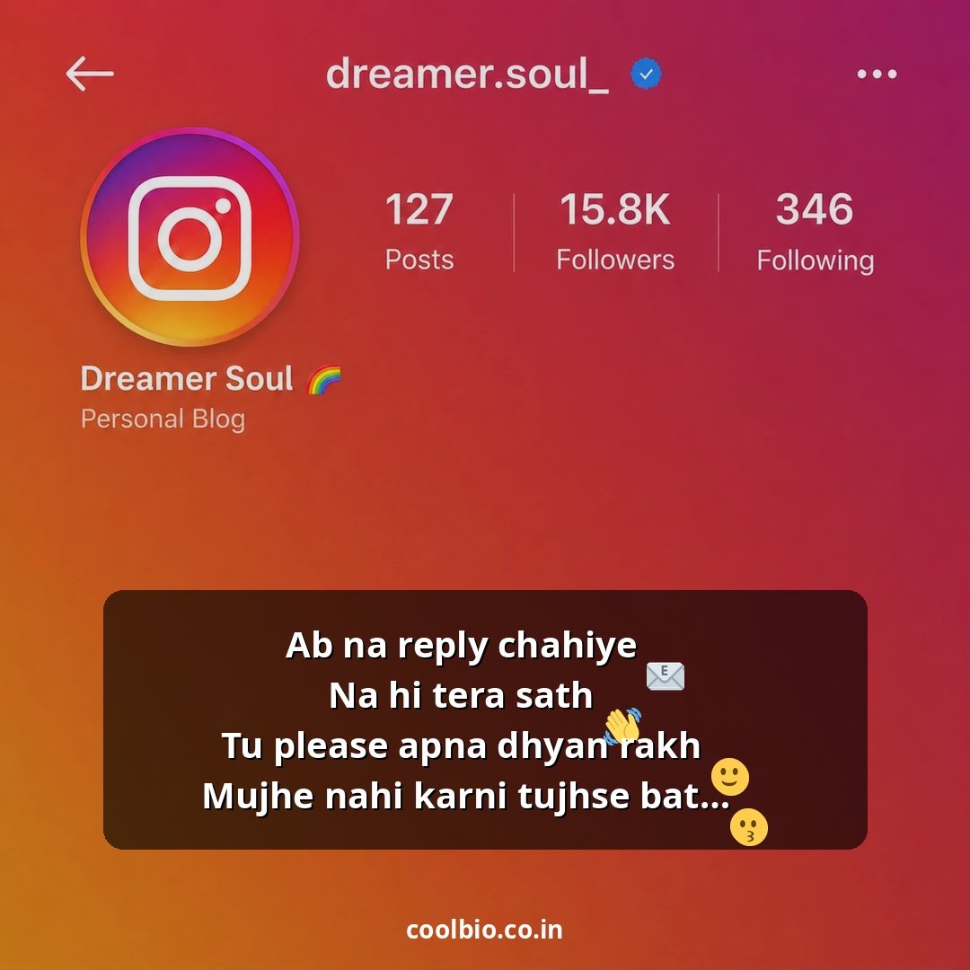 instagram bio shayari