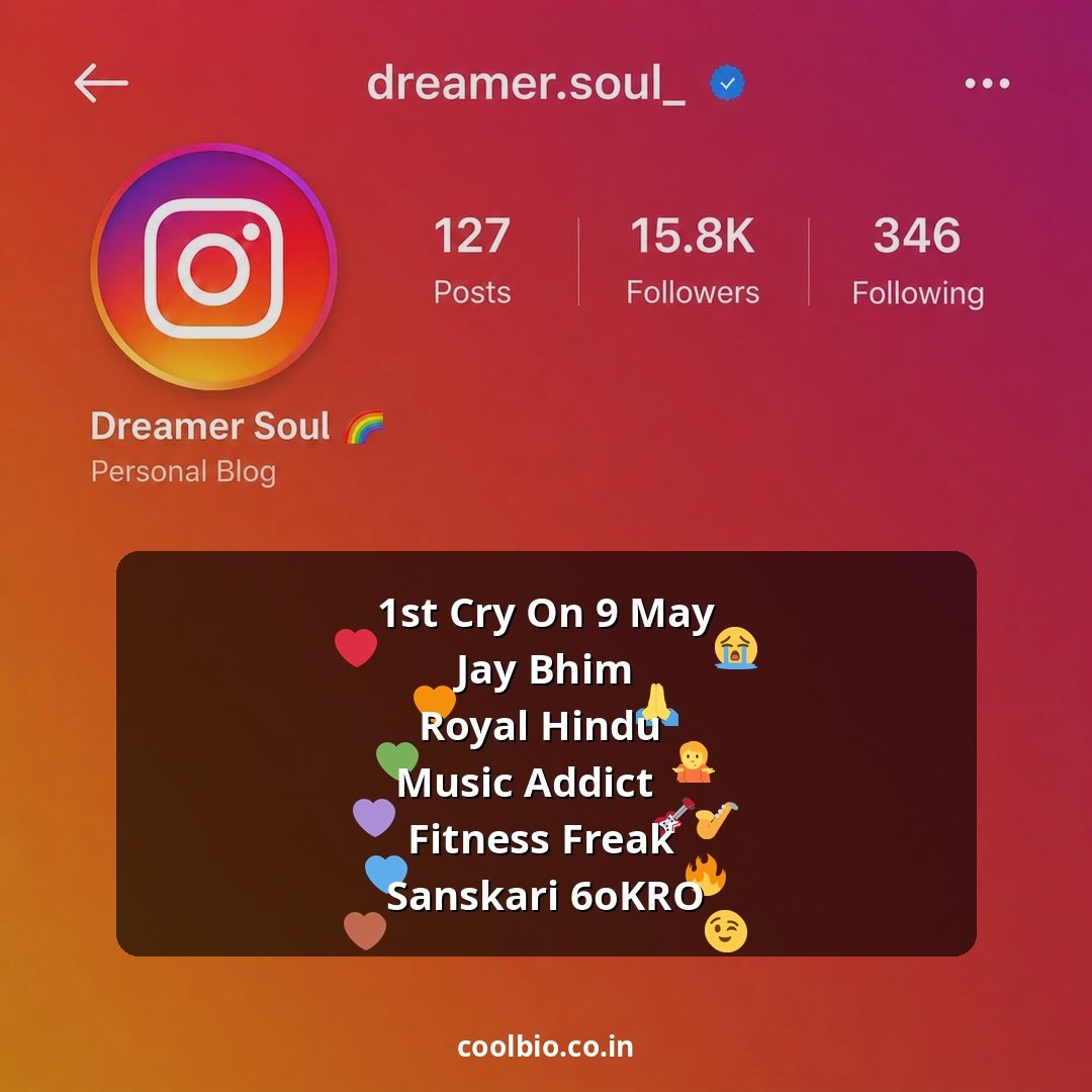 jay bhim bio for instagram