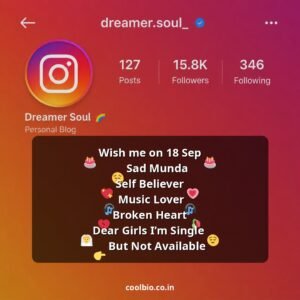 sad bio for instagram